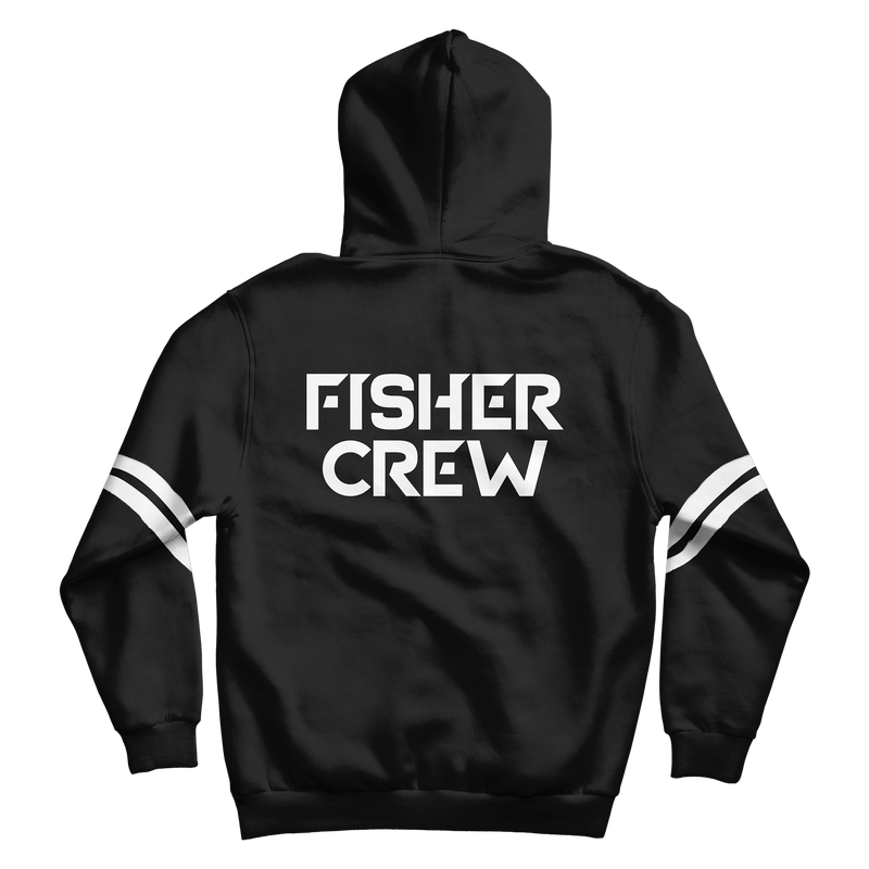 Fisher Crew Hoodie (Black) - Limited Edition